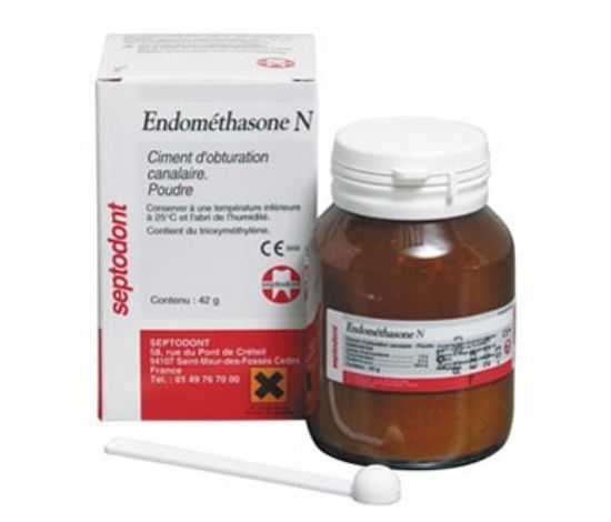 Septodont Endomethasone N poudre - порошок для пломбирования каналов (14 г)
