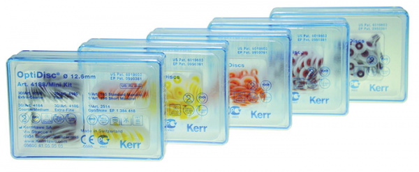 Kerr OptiDisc Диски полировочные, диам. 12,6 мм, super fine - супер-мягкий (100 шт.)