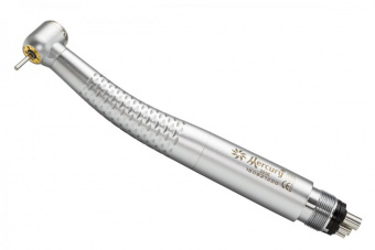 Mercury 351K - наконечник турбинный кнопочный, ГЕНЕРАТОР, 5-точечный спрей, доп. ротор