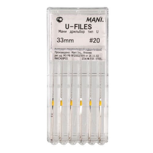 Mani Ultrasonic Files 33 мм № 35 (6 шт.)