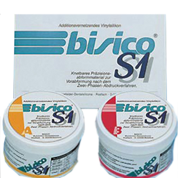 Bisico S1 - базовый материал для несъемного протезирования (960 г / 2 * 320 мл)