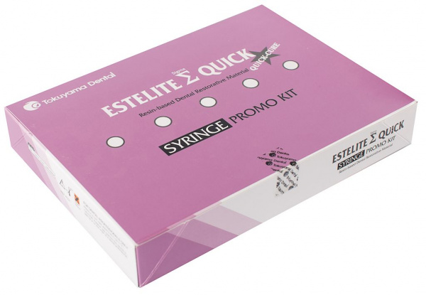 Tokuyama Estelite Sigma Quick Syringe Promo Kit - композитный материал, набор (6 шприцов * 2 мл / 3,8 г)