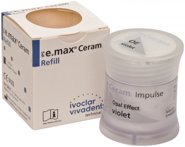 Ivoclar IPS e.max Ceram Impulse Opal Effect Violet - безметалловая керамика, импульсная опаловая эффект-масса (20 г)