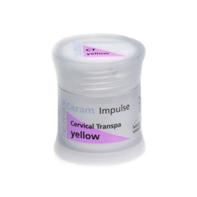 Ivoclar IPS e.max Ceram Impulse Cervical Transpa Желтый - безметалловая керамика, импульсная пришеечная транспа-масса (20 г)