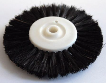 Sheshan Brush Щётка для шлифм., синтетическая жёсткая, 2-х рядная частый ворс, диам. 72 мм (1 шт.)